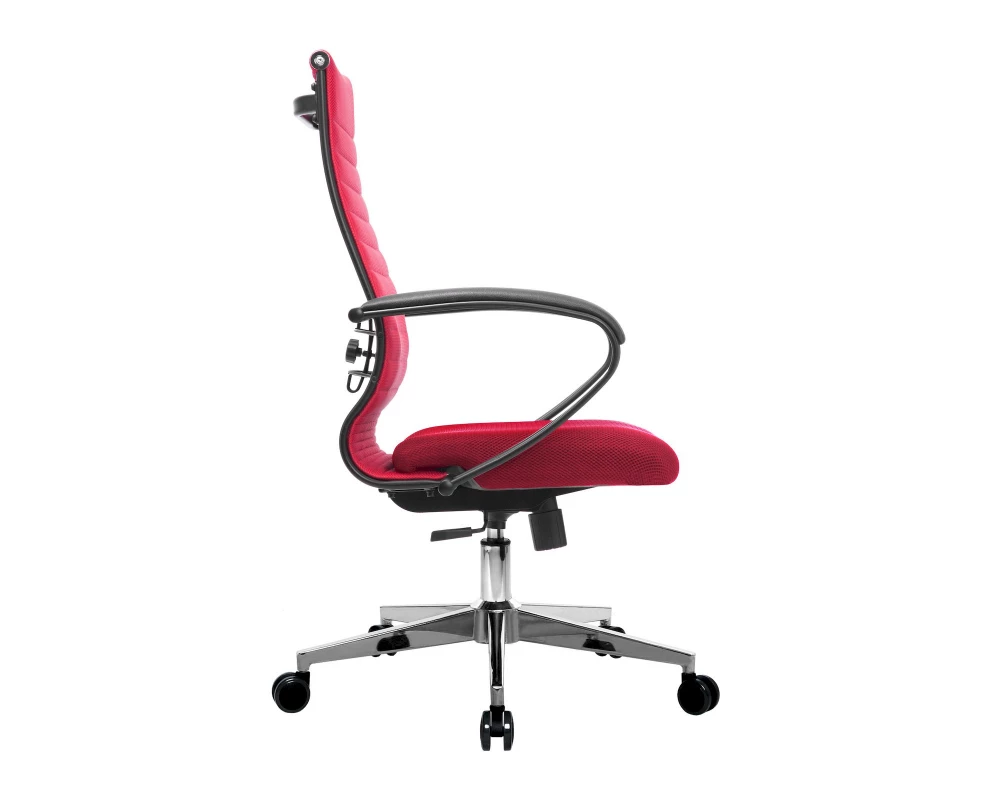 Кресло МЕТТА-19 MPRU подл.130/осн.004 Сетка, Красный