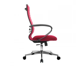 Кресло МЕТТА-19 MPRU подл.130/осн.004 Сетка, Красный images