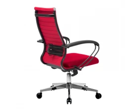 Кресло МЕТТА-19 MPRU подл.130/осн.004 Сетка, Красный images