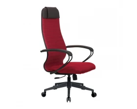 Кресло МЕТТА-21 MPRU подл.130/осн.002 Сетка, Красный images