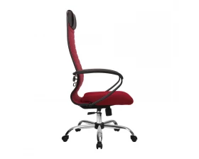 Кресло МЕТТА-21 MPRU подл.130/осн.003 Сетка, Красный images