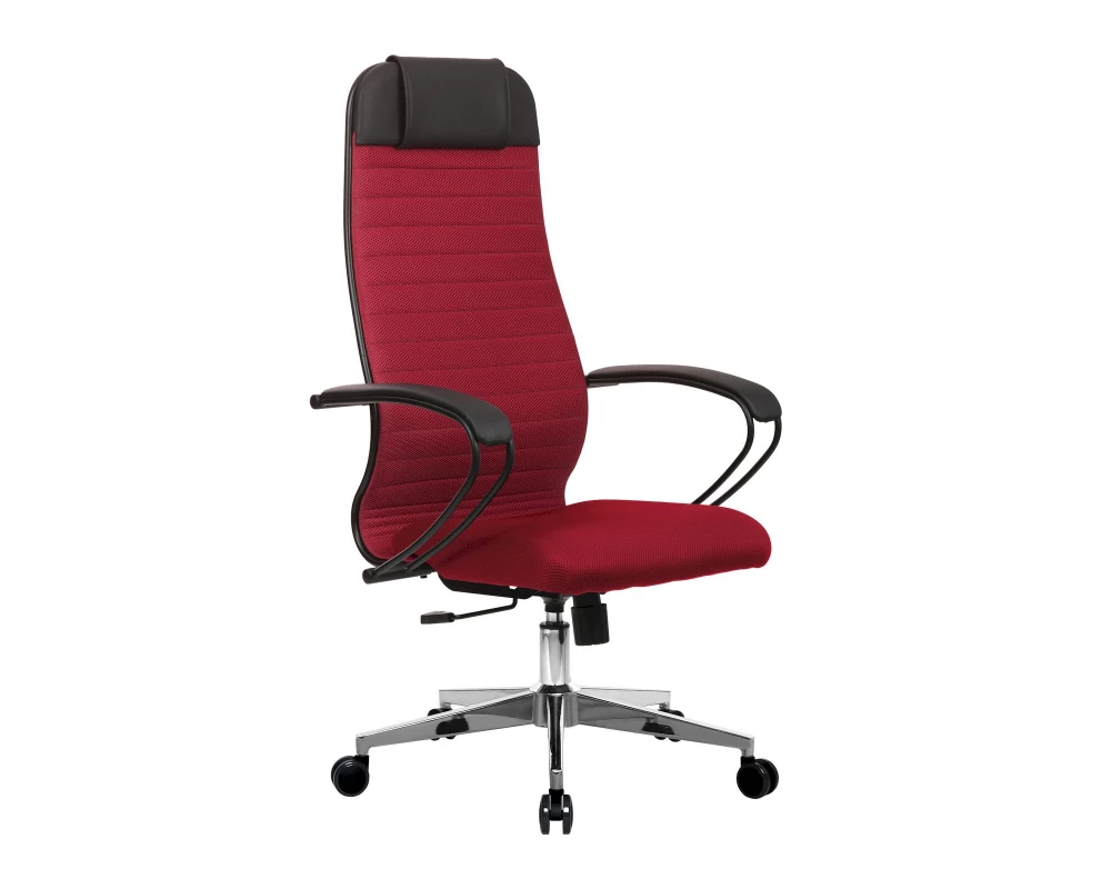 Кресло МЕТТА-21 MPRU подл.130/осн.004 Сетка, Красный