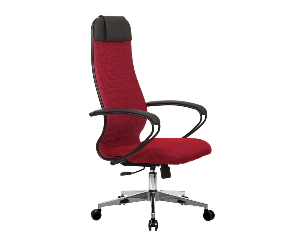 Кресло МЕТТА-21 MPRU подл.130/осн.004 Сетка, Красный