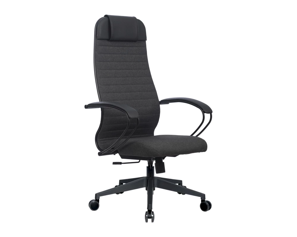 Кресло МЕТТА-27 MPRU подл.130/осн.002 Ткань, Темно-серый