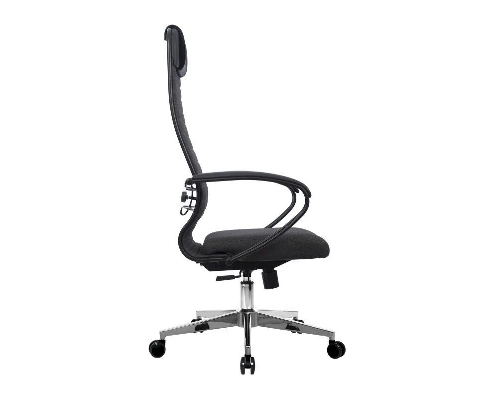 Кресло МЕТТА-27 MPRU подл.130/осн.004 Ткань, Темно-серый