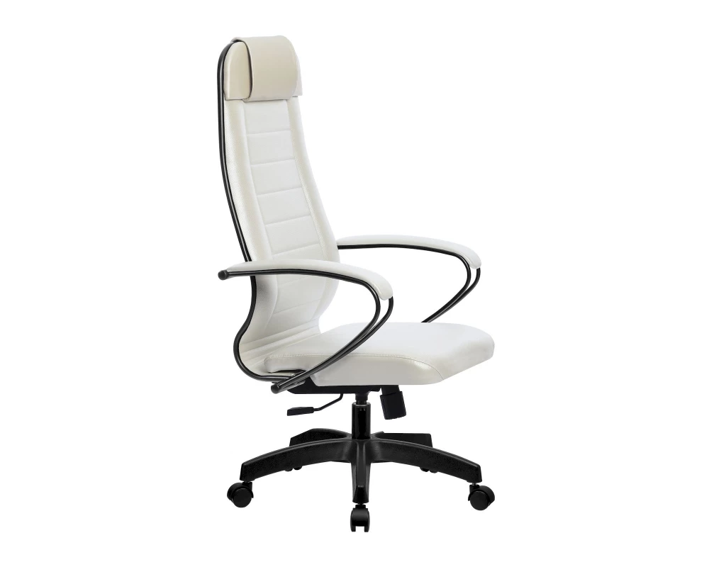 Кресло МЕТТА-28 MPES подл.117/осн.001 Экокожа, Белый