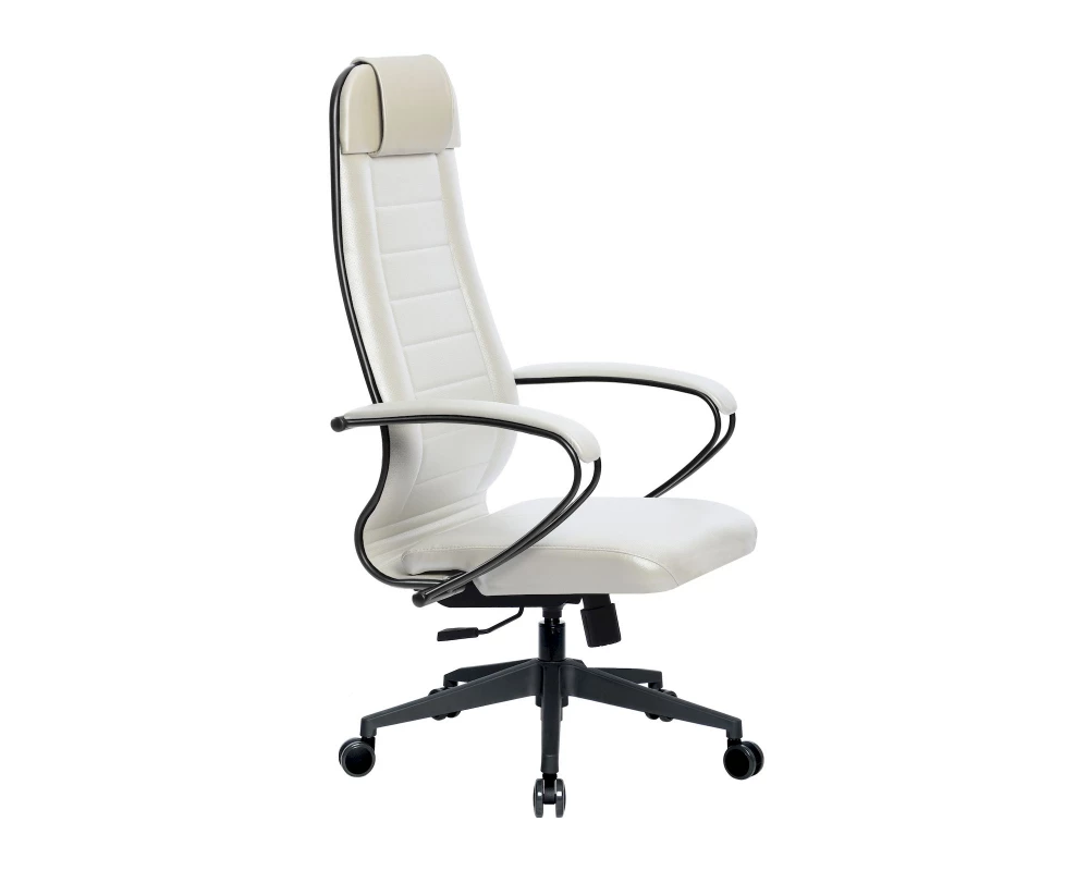 Кресло МЕТТА-28 MPES подл.117/осн.002 Экокожа, Белый