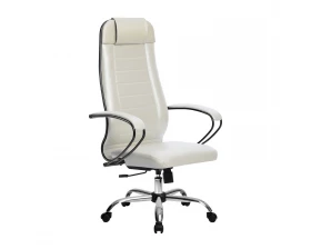 Кресло МЕТТА-28 MPES подл.117/осн.003 Экокожа, Белый images