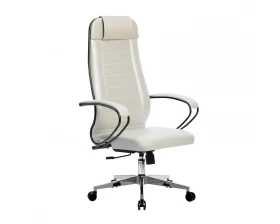 Кресло МЕТТА-28 MPES подл.117/осн.004 Экокожа, Белый images