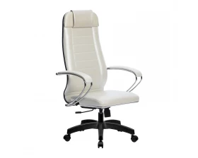 Кресло МЕТТА-29 MPES подл.116/осн.001 Экокожа, Белый images