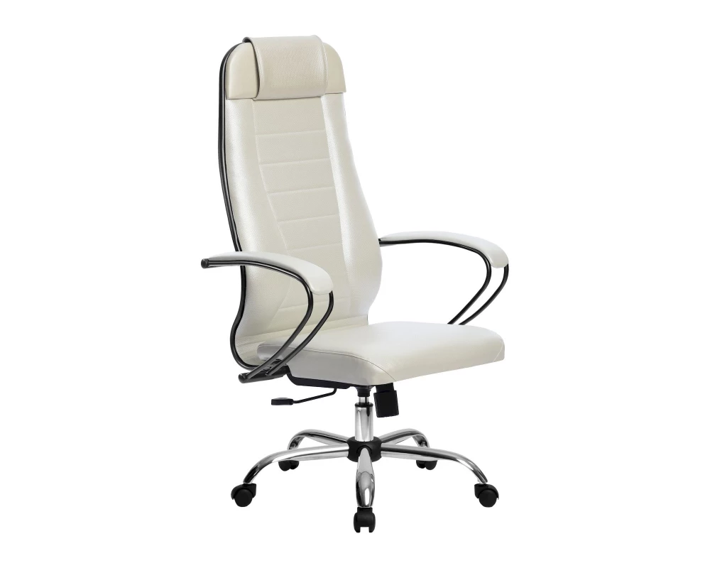 Кресло МЕТТА-30 MPES подл.117/осн.003 Экокожа, Белый