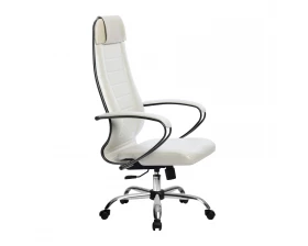 Кресло МЕТТА-30 MPES подл.117/осн.003 Экокожа, Белый images