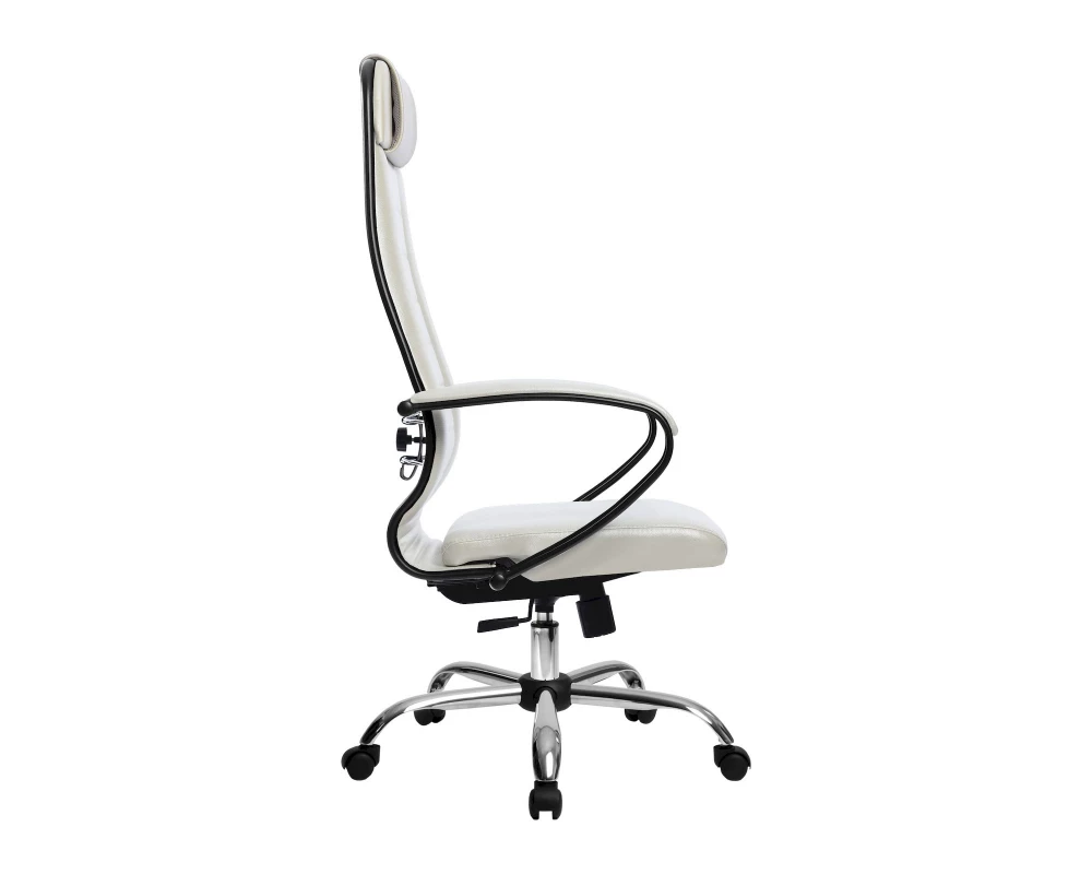 Кресло МЕТТА-30 MPES подл.117/осн.003 Экокожа, Белый