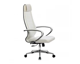 Кресло МЕТТА-30 MPES подл.117/осн.004 Экокожа, Белый images