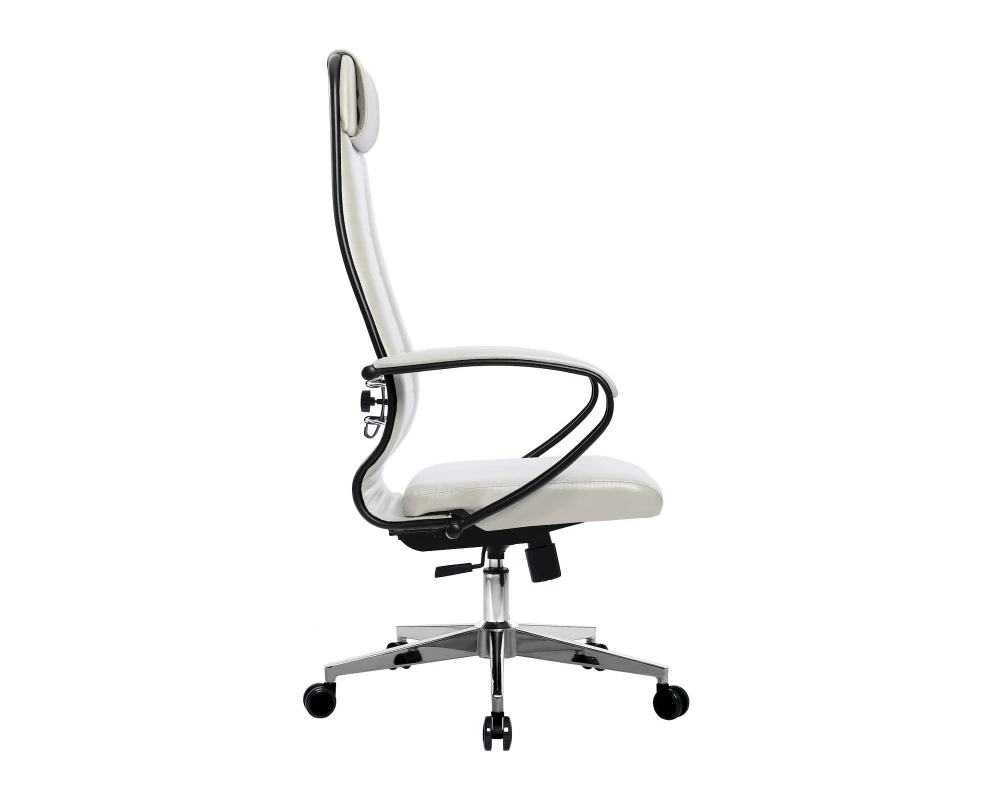 Кресло МЕТТА-30 MPES подл.117/осн.004 Экокожа, Белый