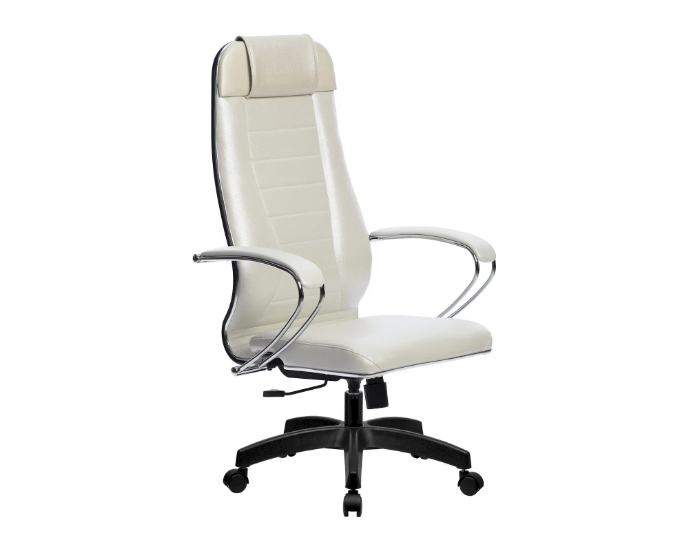 Кресло МЕТТА-31 MPES подл.116/осн.001 Экокожа, Белый