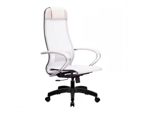 Кресло МЕТТА-4 MPRU подл.131/осн.001 Сетка, Белый images