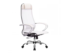 Кресло МЕТТА-4 MPRU подл.131/осн.003 Сетка, Белый images