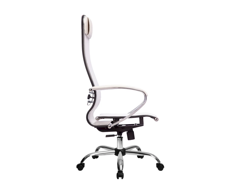 Кресло МЕТТА-4 MPRU подл.131/осн.003 Сетка, Белый