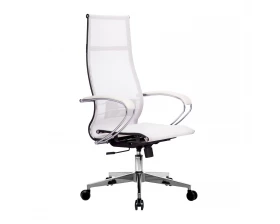 Кресло МЕТТА-7 MPRU подл.131/осн.004 Сетка, Белый images