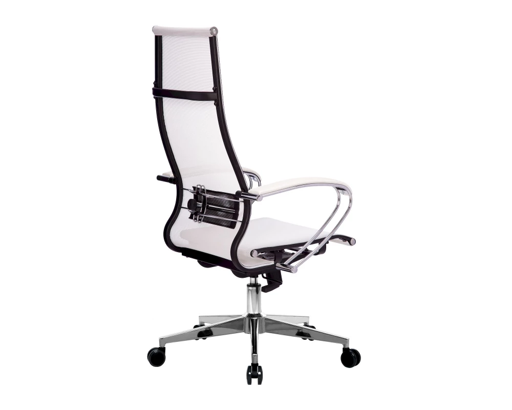 Кресло МЕТТА-7 MPRU подл.131/осн.004 Сетка, Белый