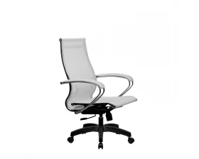 Кресло МЕТТА-9 MPRU подл.131/осн.001 Сетка, Белый images