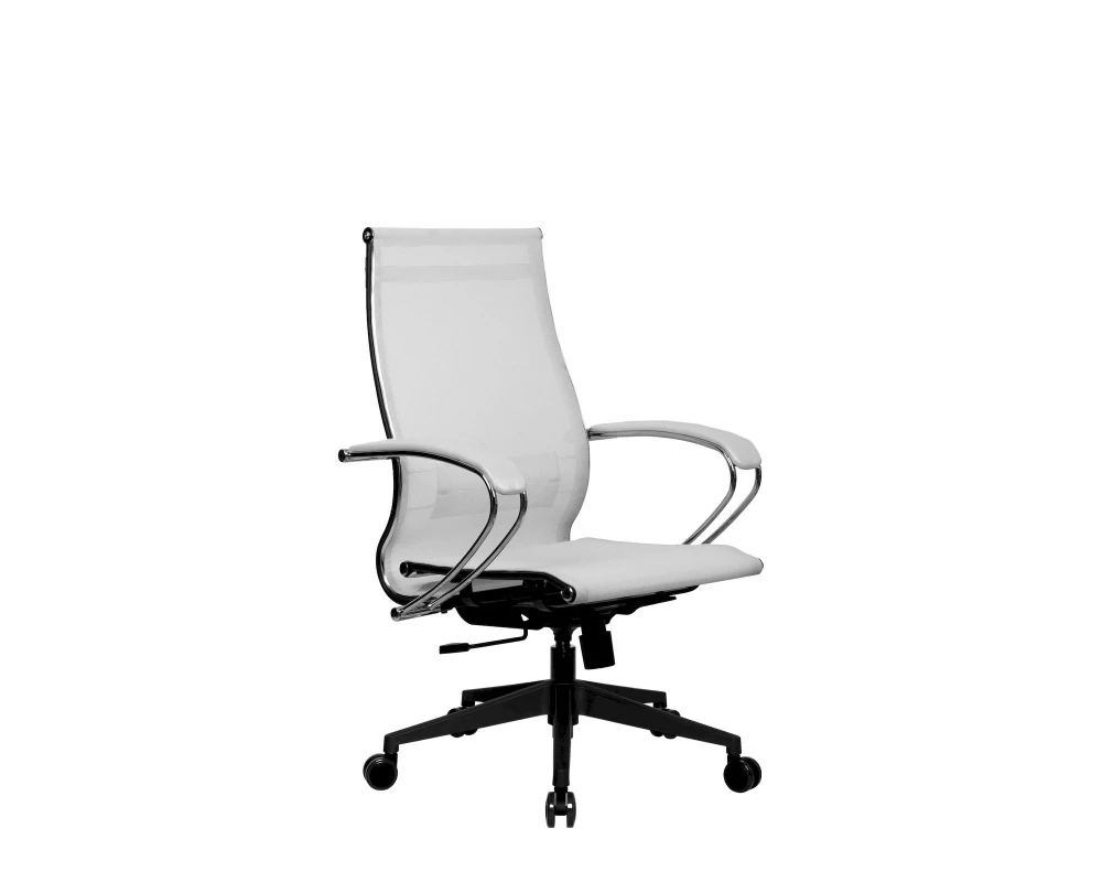 Кресло МЕТТА-9 MPRU подл.131/осн.002 Сетка, Белый