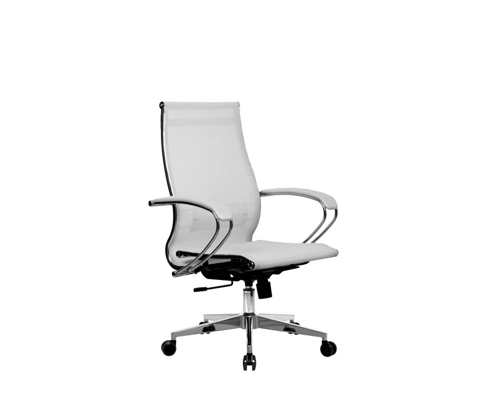 Кресло МЕТТА-9 MPRU подл.131/осн.004 Сетка, Белый