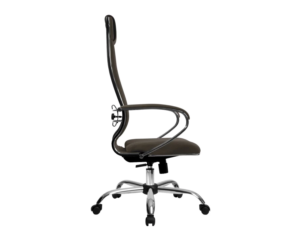 Кресло МЕТТА B 1m 32P подл.127/осн.003 Ткань, Коричневый