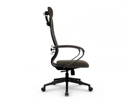 Кресло МЕТТА B 2m 34P подл.127/осн.002 Ткань, Коричневый images