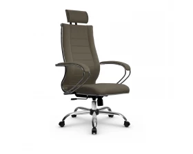 Кресло МЕТТА B 2m 34P подл.127/осн.003 Ткань, Коричневый images