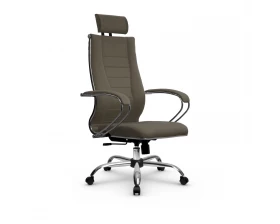 Кресло МЕТТА B 2m 34PF подл.127/осн.003 Ткань, Коричневый images