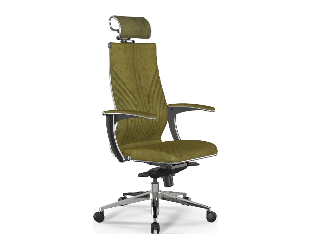 Кресло Samurai B2-13U M06.B32.G11.W03 Велюр, Оливковый