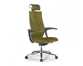 Кресло Samurai B2-13U M26.B32.G25.W03 Велюр, Оливковый images