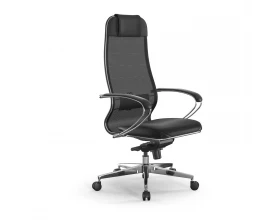 Кресло Samurai Comfort S Infinity Сетка/Экокожа, Черный images