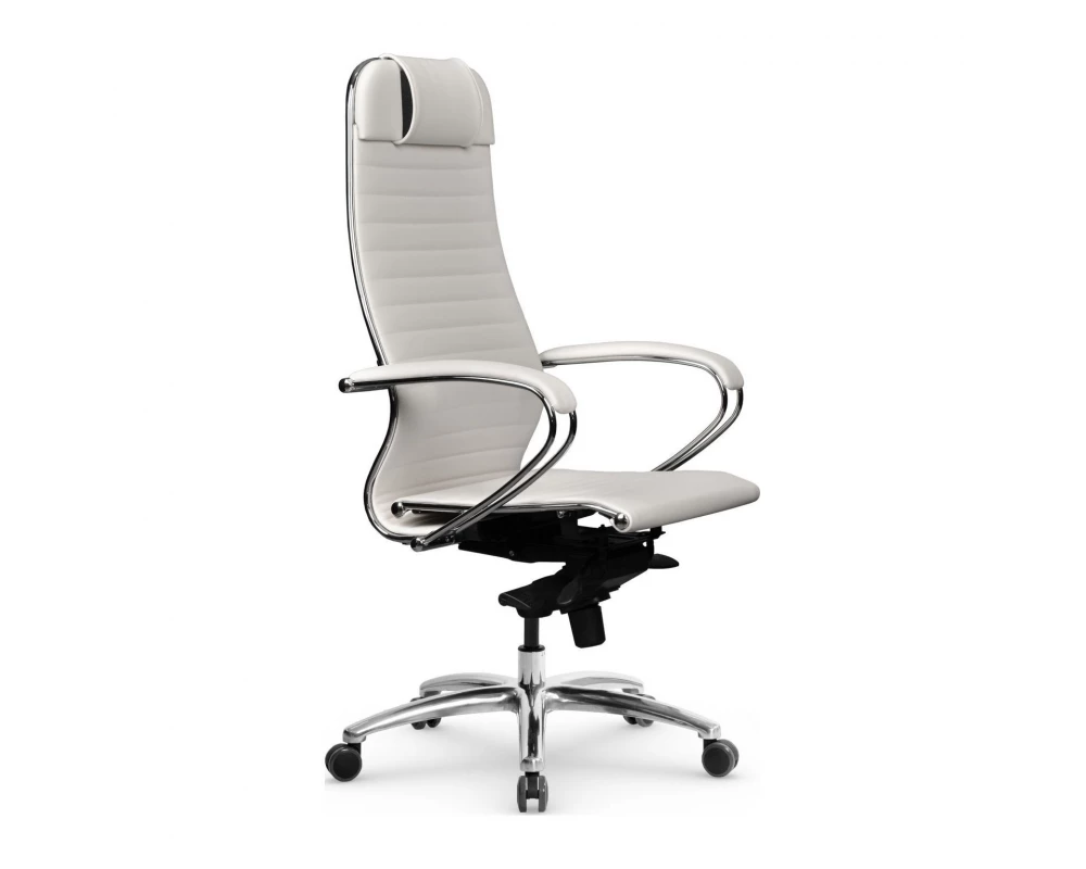 Кресло Samurai K-1.04 MPES Экокожа, Белый