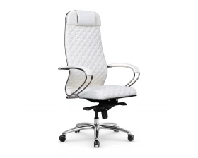 Кресло Samurai KL-1.04 MPES (средний ромб) Экокожа, Белый images