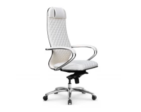 Кресло Samurai KL-1.04 MPES (средний ромб) Экокожа, Белый images