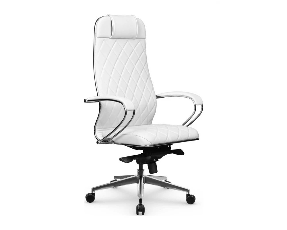 Кресло Samurai KL-1.041 MPES (крупный ромб) Экокожа, Белый