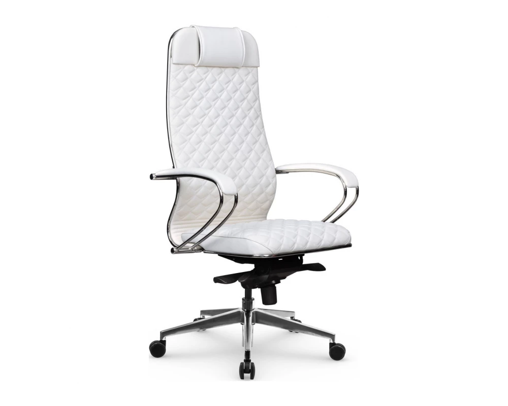 Кресло Samurai KL-1.041 MPES (средний ромб) Экокожа, Белый