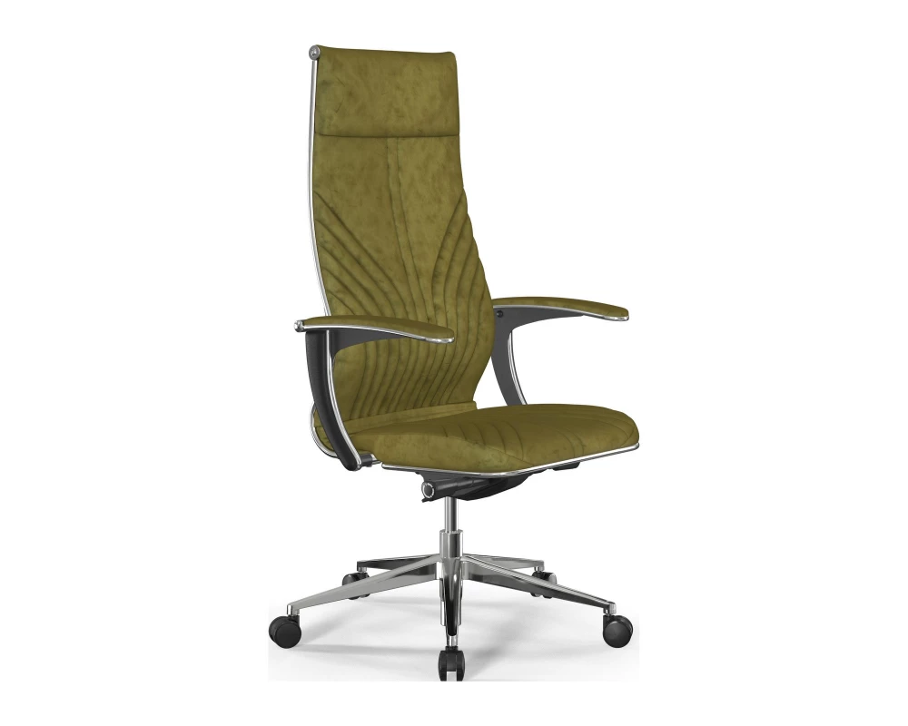 Кресло Samurai L1-13U M26.B32.G25.W03 Велюр, Оливковый