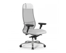 Кресло Samurai L1-2D M06.B31.G04.W03 Сетка/Экокожа, Белый images