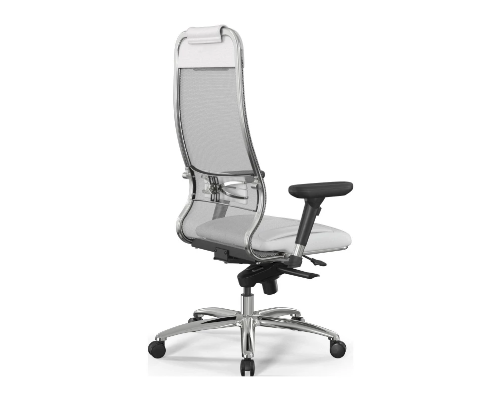 Кресло Samurai L1-2D M06.B31.G04.W03 Сетка/Экокожа, Белый