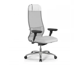 Кресло Samurai L1-2D M26.B31.G20.W03 Сетка/Экокожа, Белый images