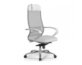 Кресло Samurai L1-2K M06.B31.G04.W03 Сетка/Экокожа, Белый images