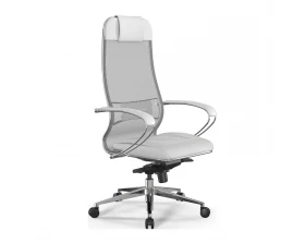 Кресло Samurai L1-2K M06.B32.G11.W03 Сетка/Экокожа, Белый images