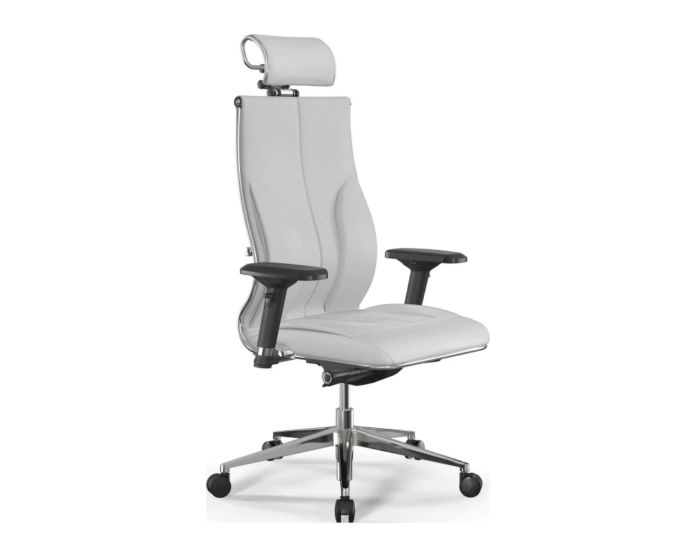 Кресло Samurai L2-11D M26.B32.G25.W03 Экокожа, Белый