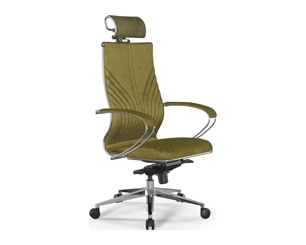 Кресло Samurai L2-13K M06.B32.G11.W03 Велюр, Оливковый