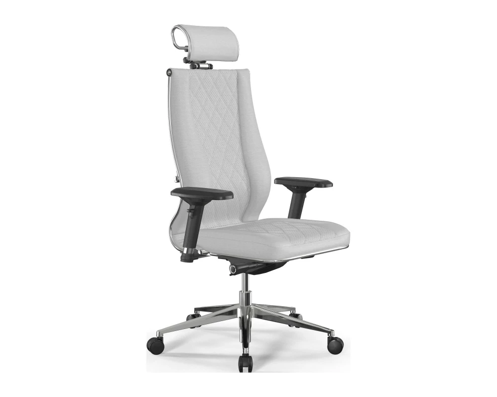 Кресло Samurai L2-18D M26.B32.G25.W03 Экокожа, Белый