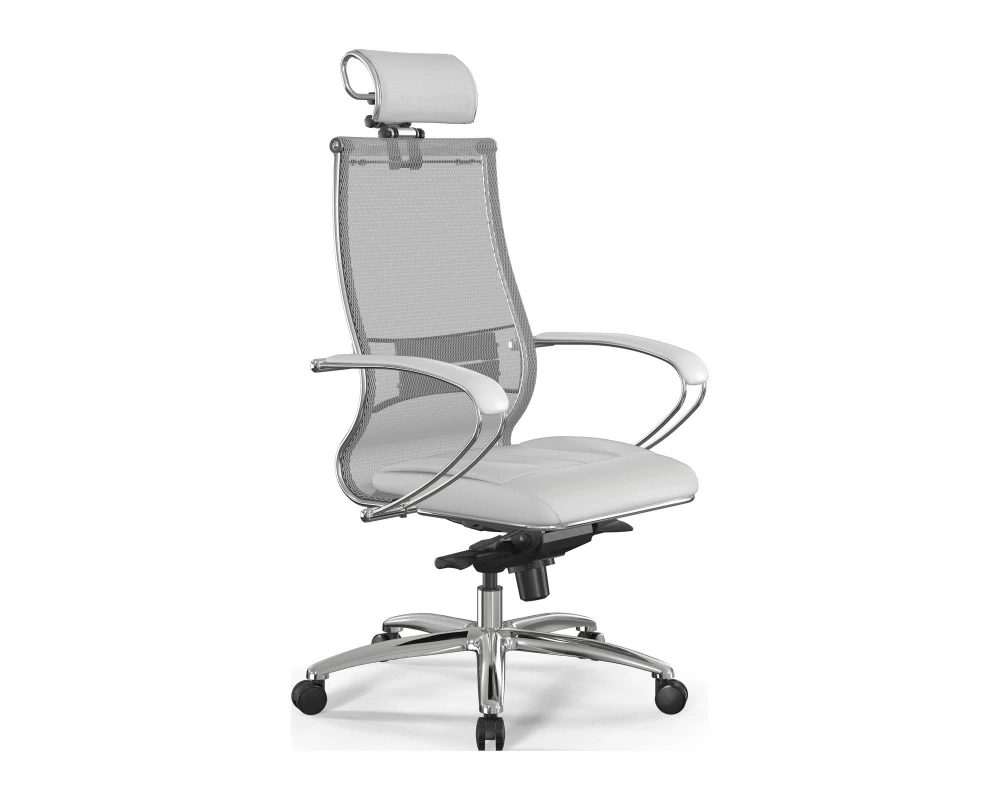 Кресло Samurai L2-6K M06.B31.G04.W03 Сетка/Экокожа, Белый